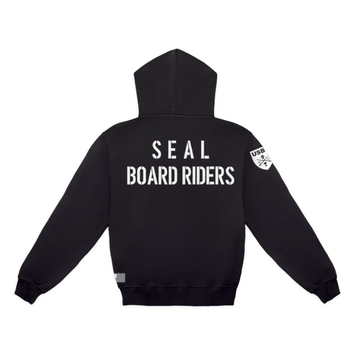 Seal Dawn Patrol Pullover Hoodie - Black - back