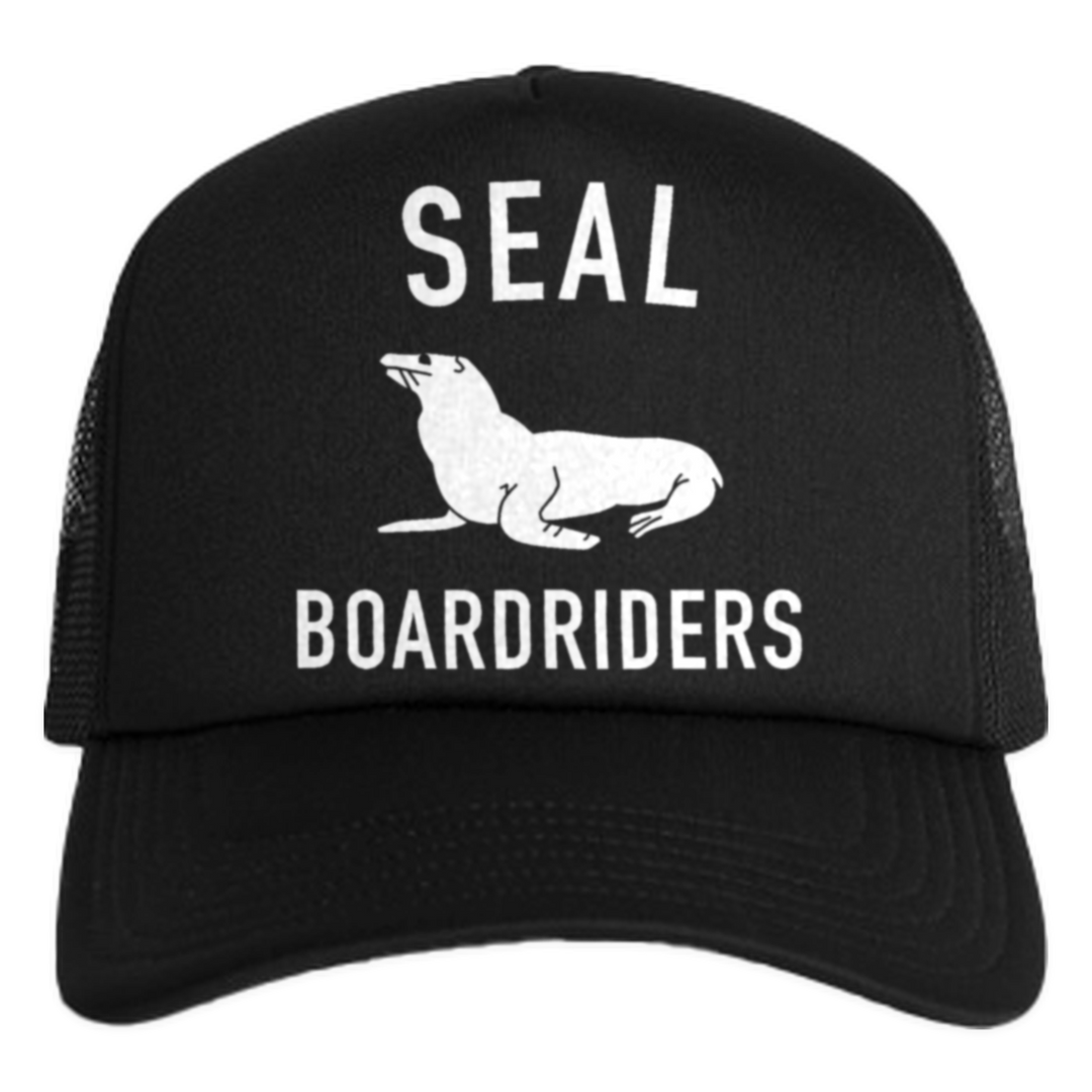 Seal Frame Foam Trucker - Black - front