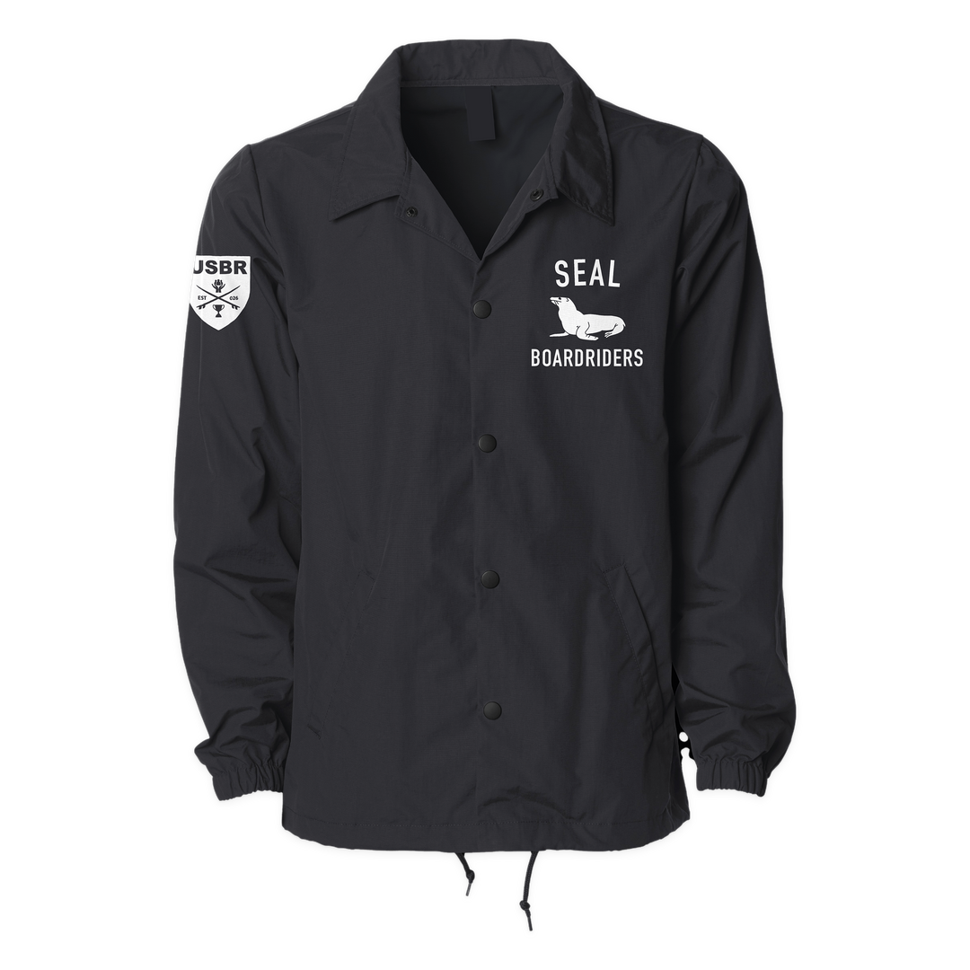 Seal Sideline Commander Jacket - Black - front