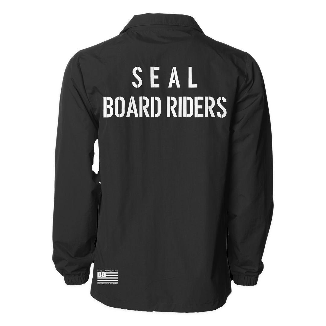 Seal Sideline Commander Jacket - Black - back