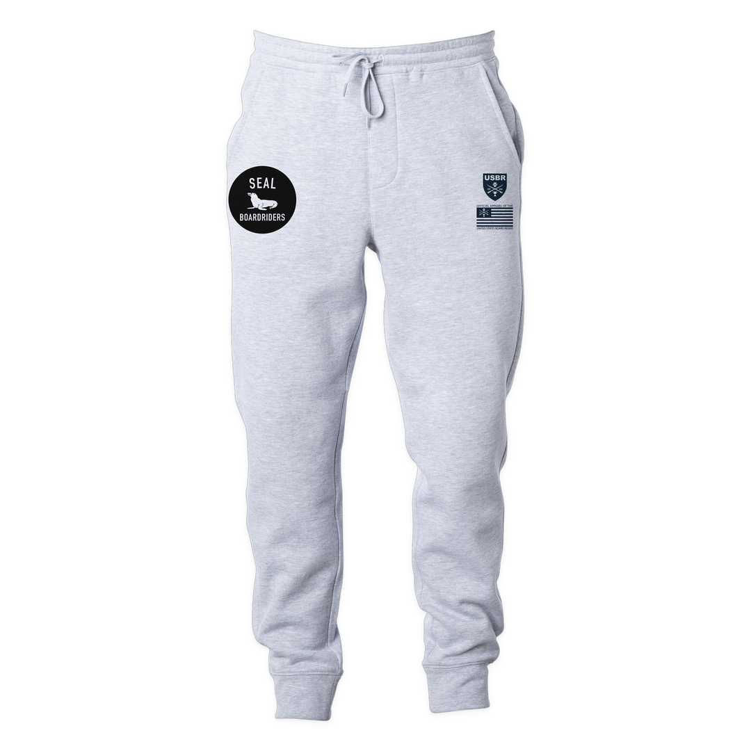 Seal Sideline Fleece Pant - Heather Gray - front
