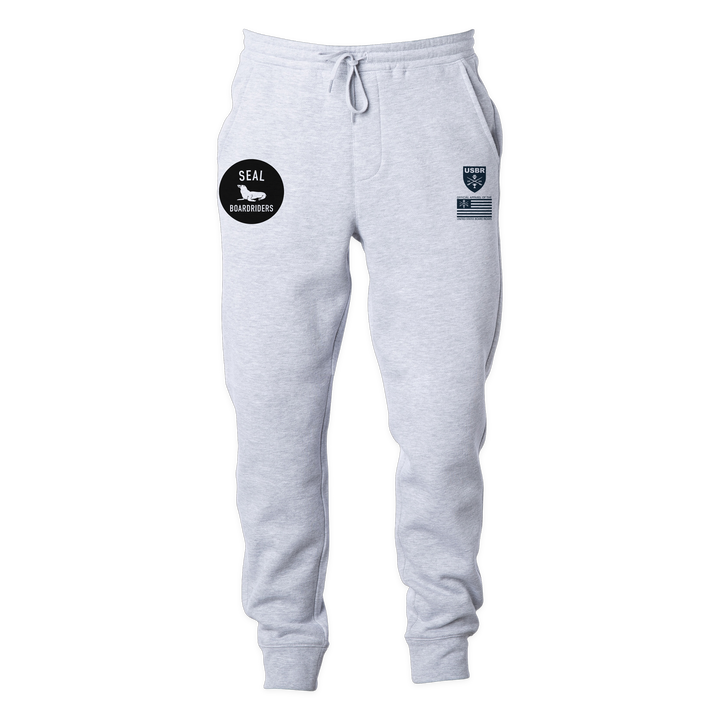 Seal Sideline Fleece Pant - Heather Gray - front
