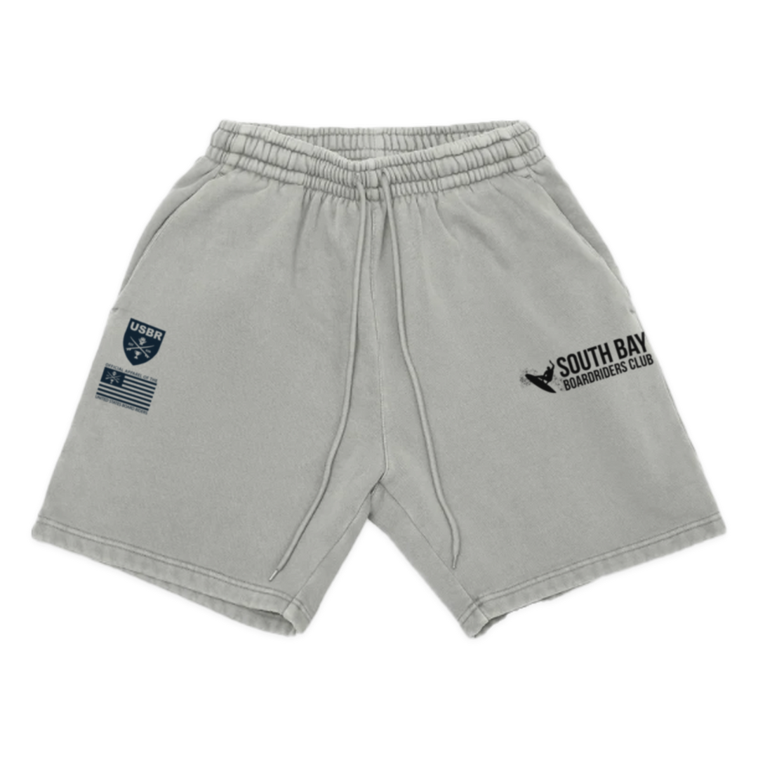 South Bay Dawn Patrol Fleece Short - Gray - front