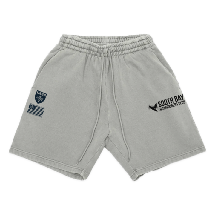 South Bay Dawn Patrol Fleece Short - Gray - front