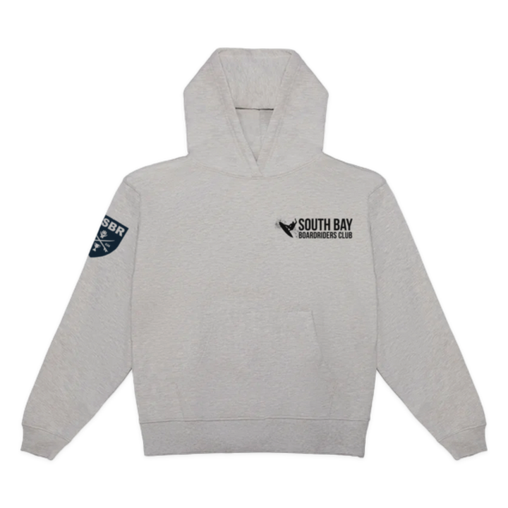 South Bay Dawn Patrol Pullover Hoodie - Heather Gray - front