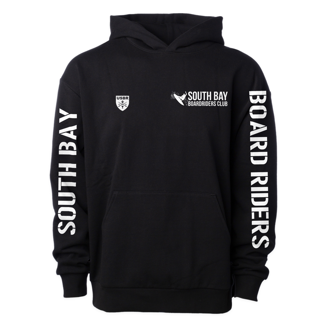 South Bay Sideline Pullover Hoodie - Black - front