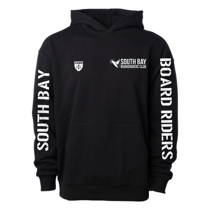 South Bay Sideline Pullover Hoodie - Black - front