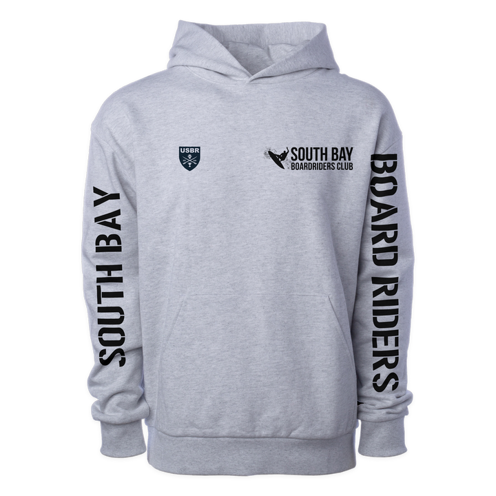 South Bay Sideline Pullover Hoodie - Heather Gray - front