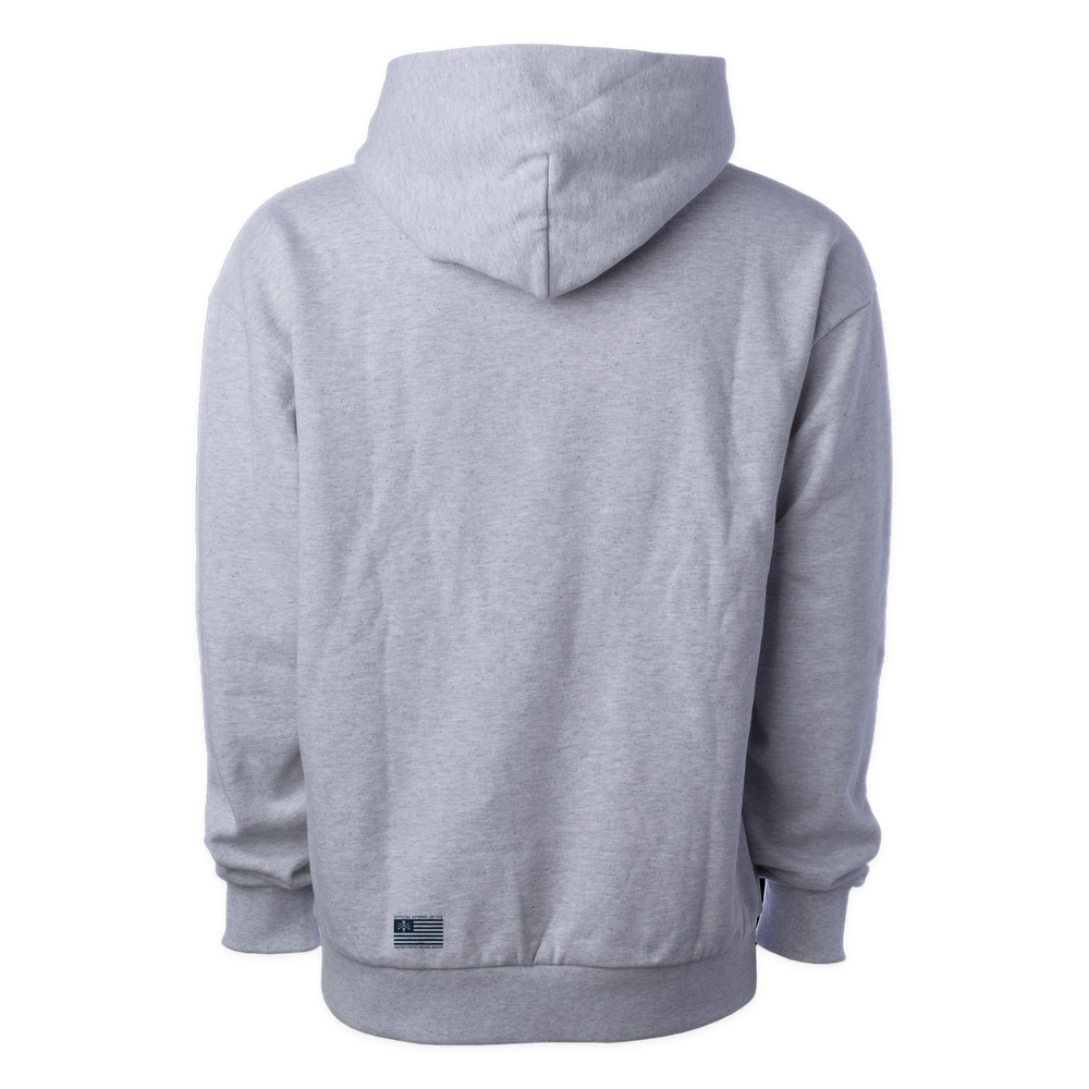 South Bay Sideline Pullover Hoodie - Heather Gray - back