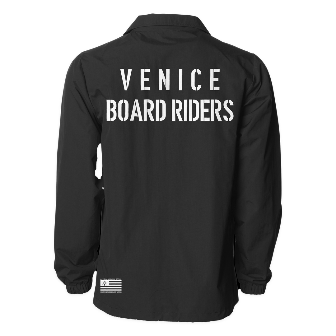 Venice Sideline Commander Jacket - Black - back