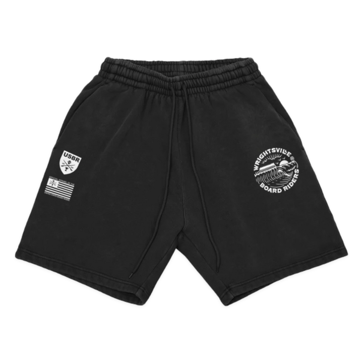 Wrightsville Dawn Patrol Fleece Short - Black - front