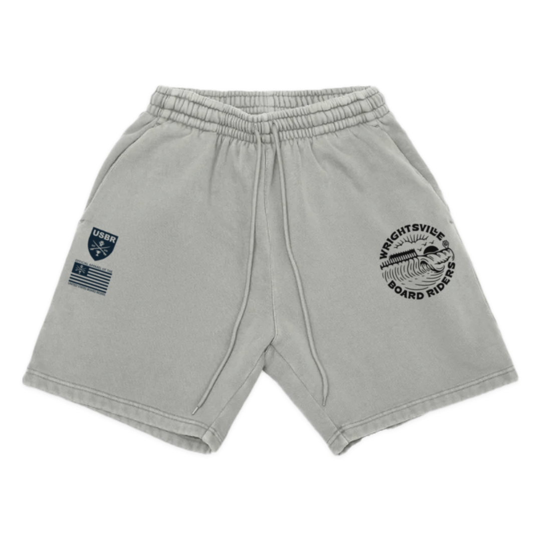 Wrightsville Dawn Patrol Fleece Short - Gray - front
