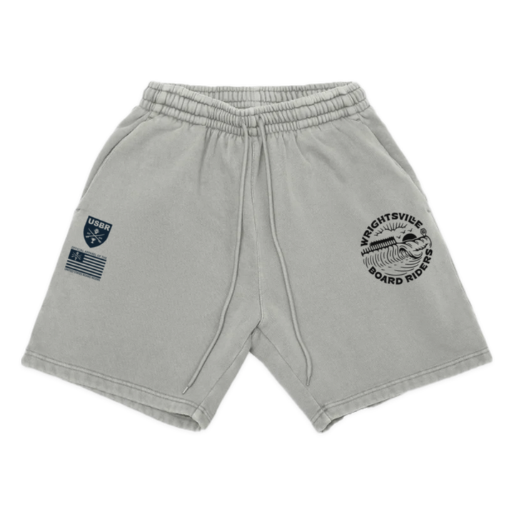 Wrightsville Dawn Patrol Fleece Short - Gray - front