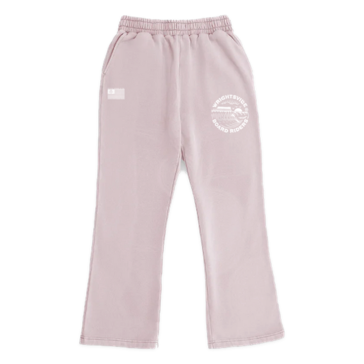 Wrightsville Dawn Patrol Open-Leg Pant - Light Pink - front