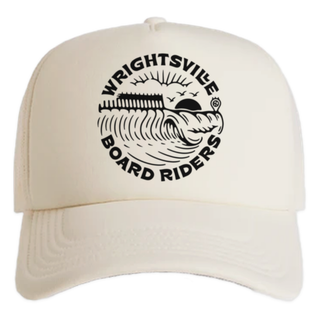 Wrightsville Frame Foam Trucker - Off White - front