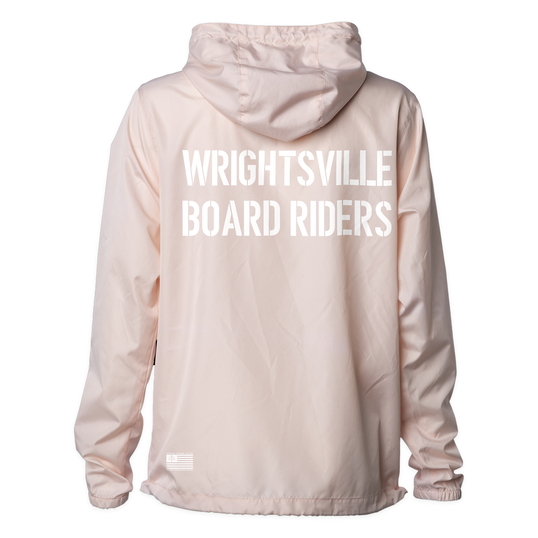 Wrightsville Sideline Shell Windbreaker - Light Pink - back